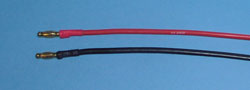 Jeden z monch typ nabjecch kabel s pozlacenmi konektory